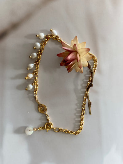 Baby Pearl Drop Bracelet