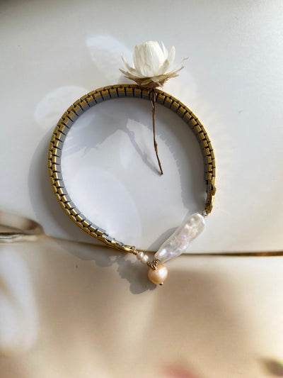 Pearl Ensemble Watchband Bracelet