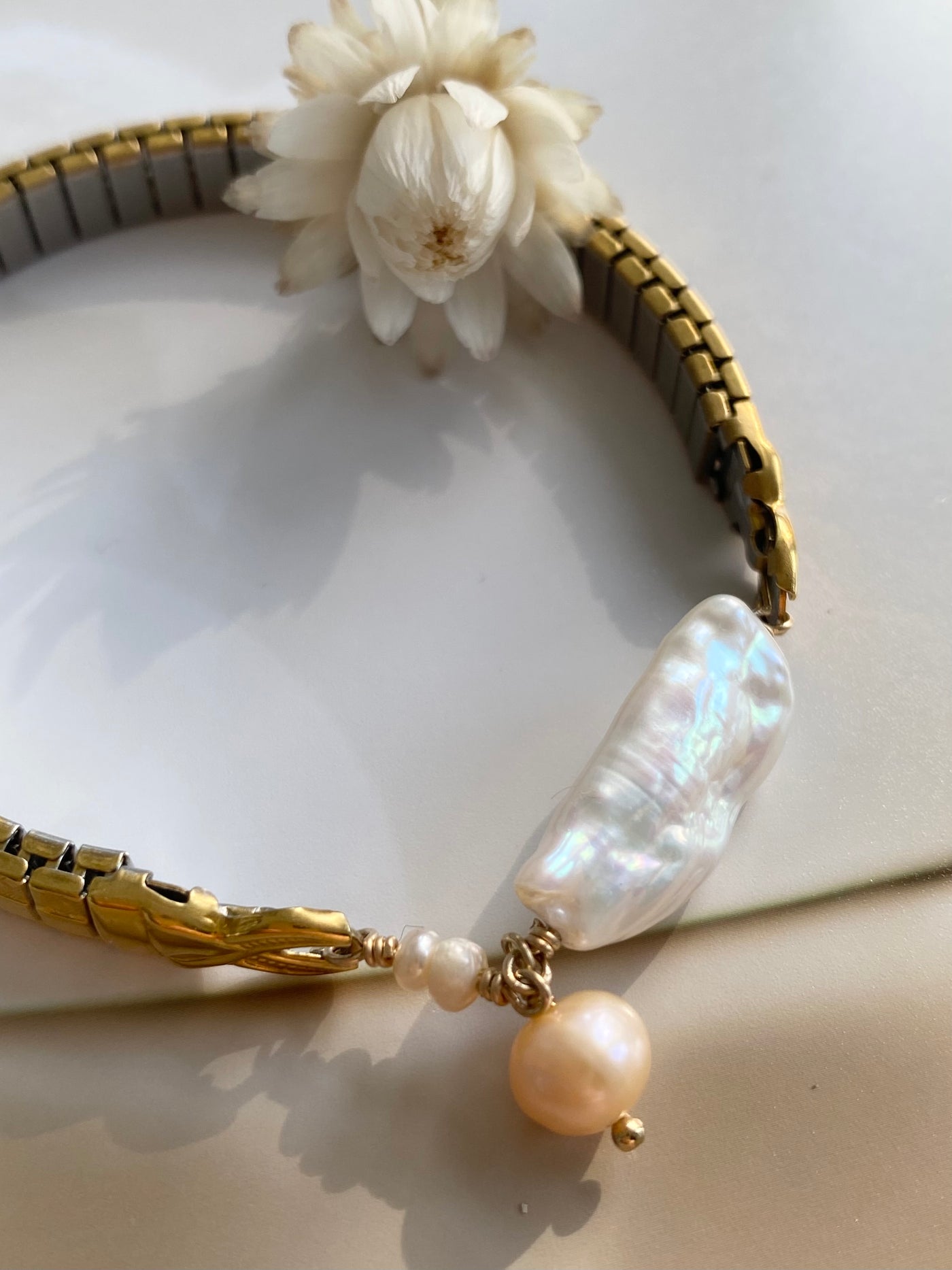 Pearl Ensemble Watchband Bracelet