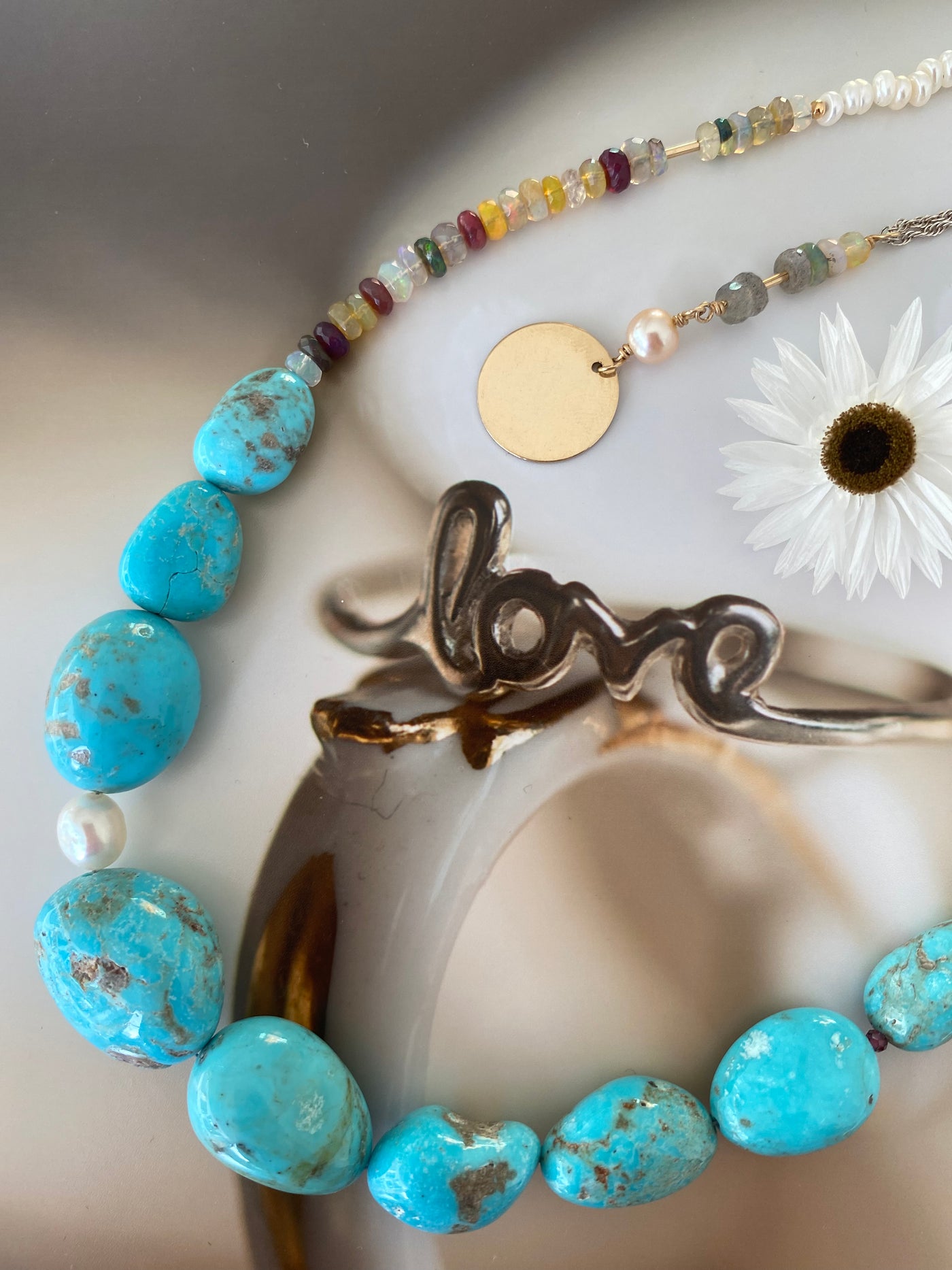 Jaw Dropping Turquoise Statement Necklace