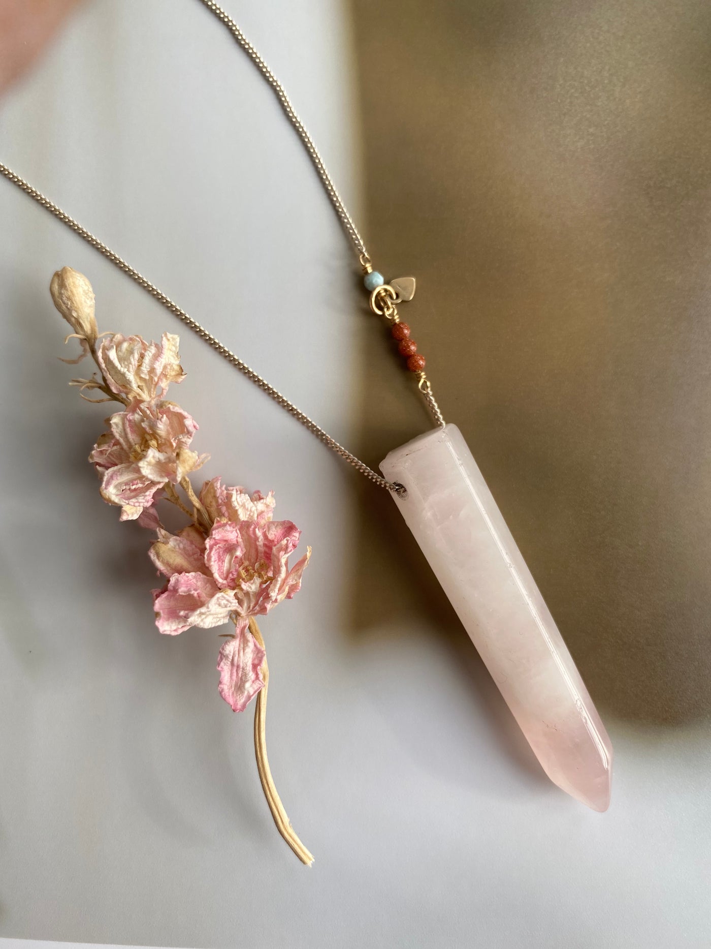 Rose Quartz Necklace