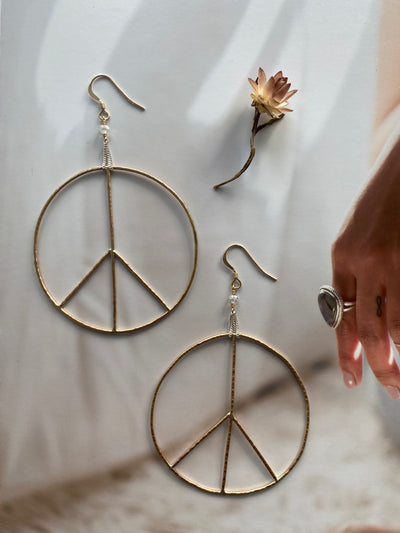 PEACE and LOVE Earrings