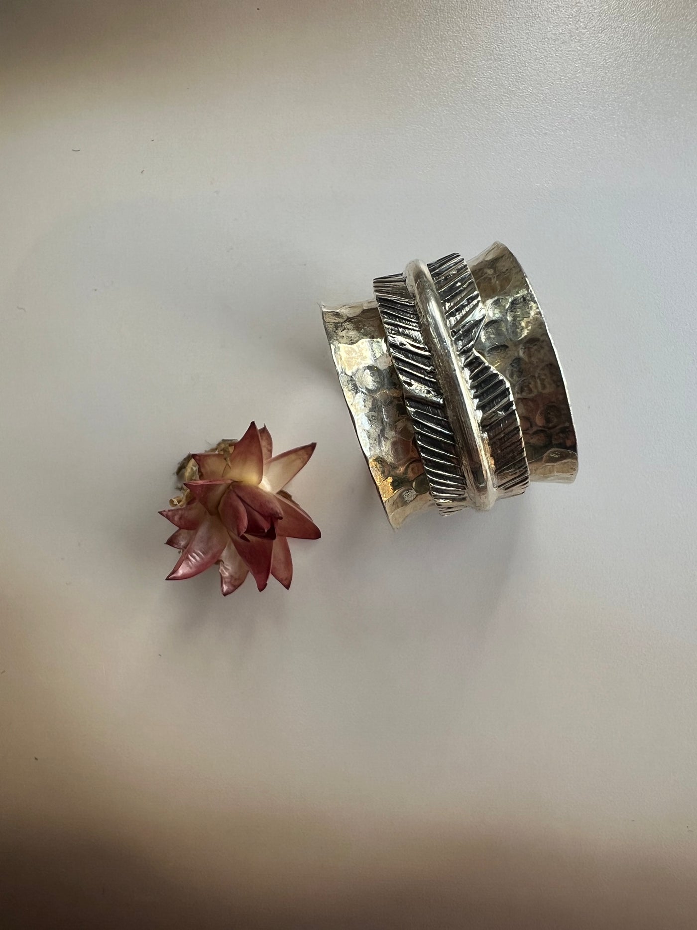 Feather Meditation Ring