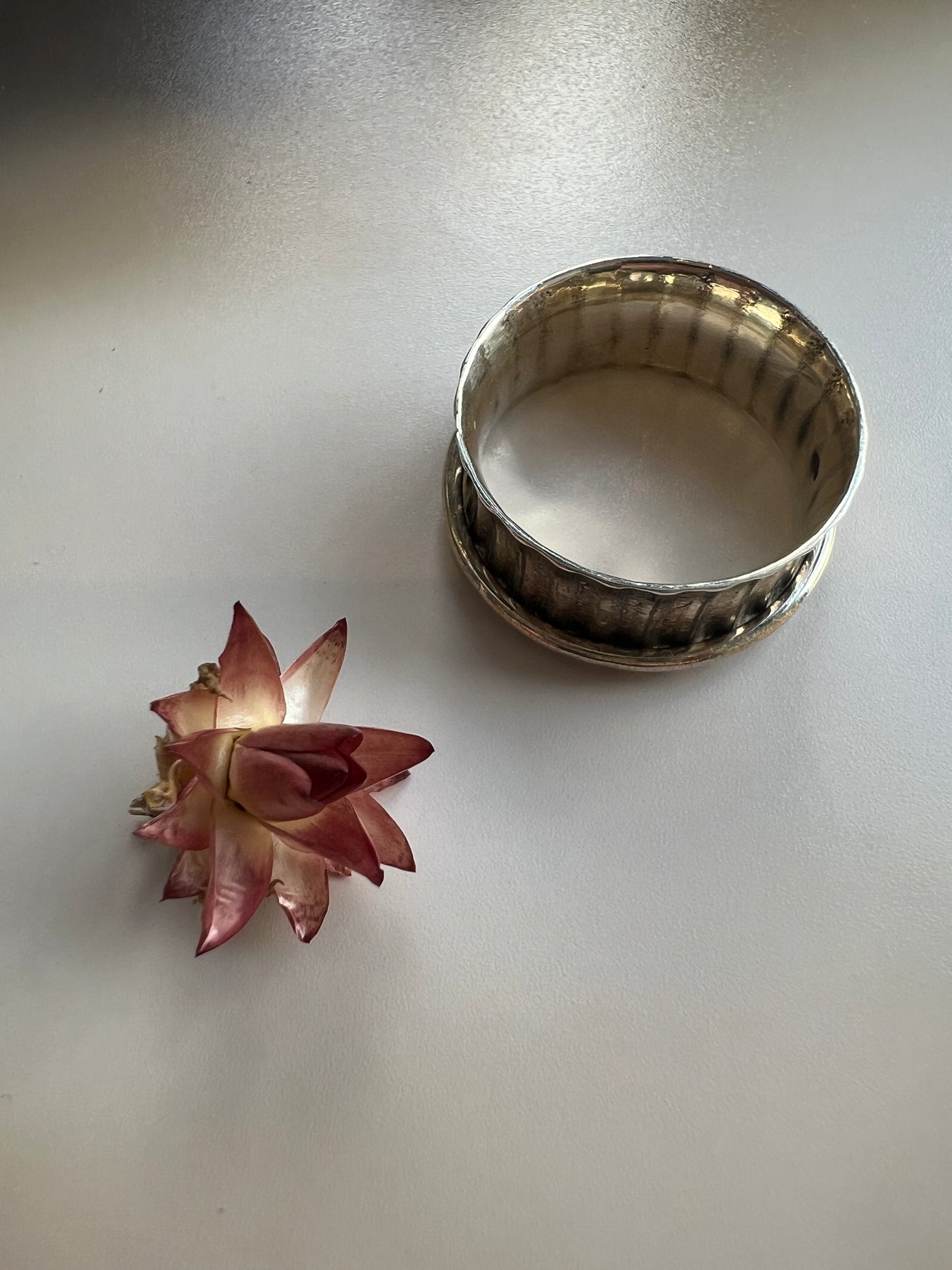 Pleated Meditation Ring