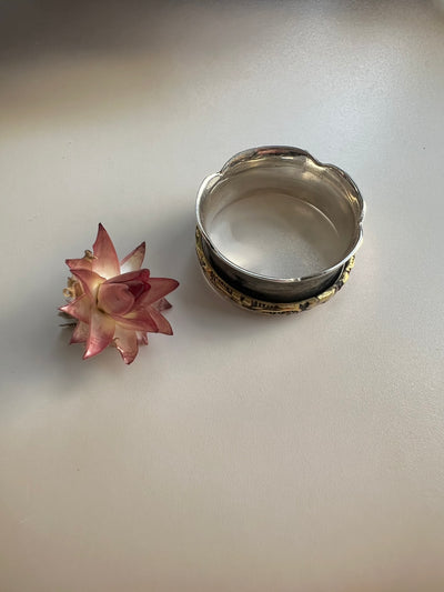 Scalloped Meditation Ring