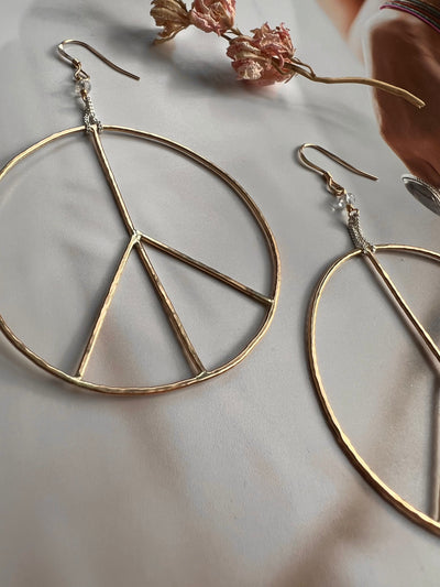 PEACE and LOVE Earrings