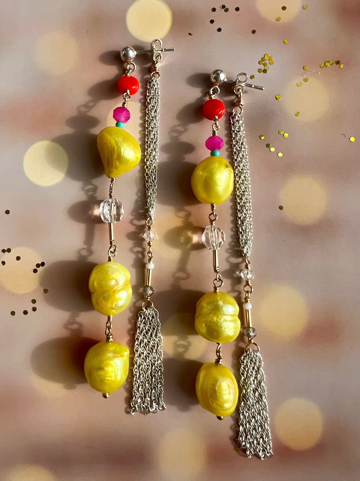 Lemon Drop Tassel Ear Jackets