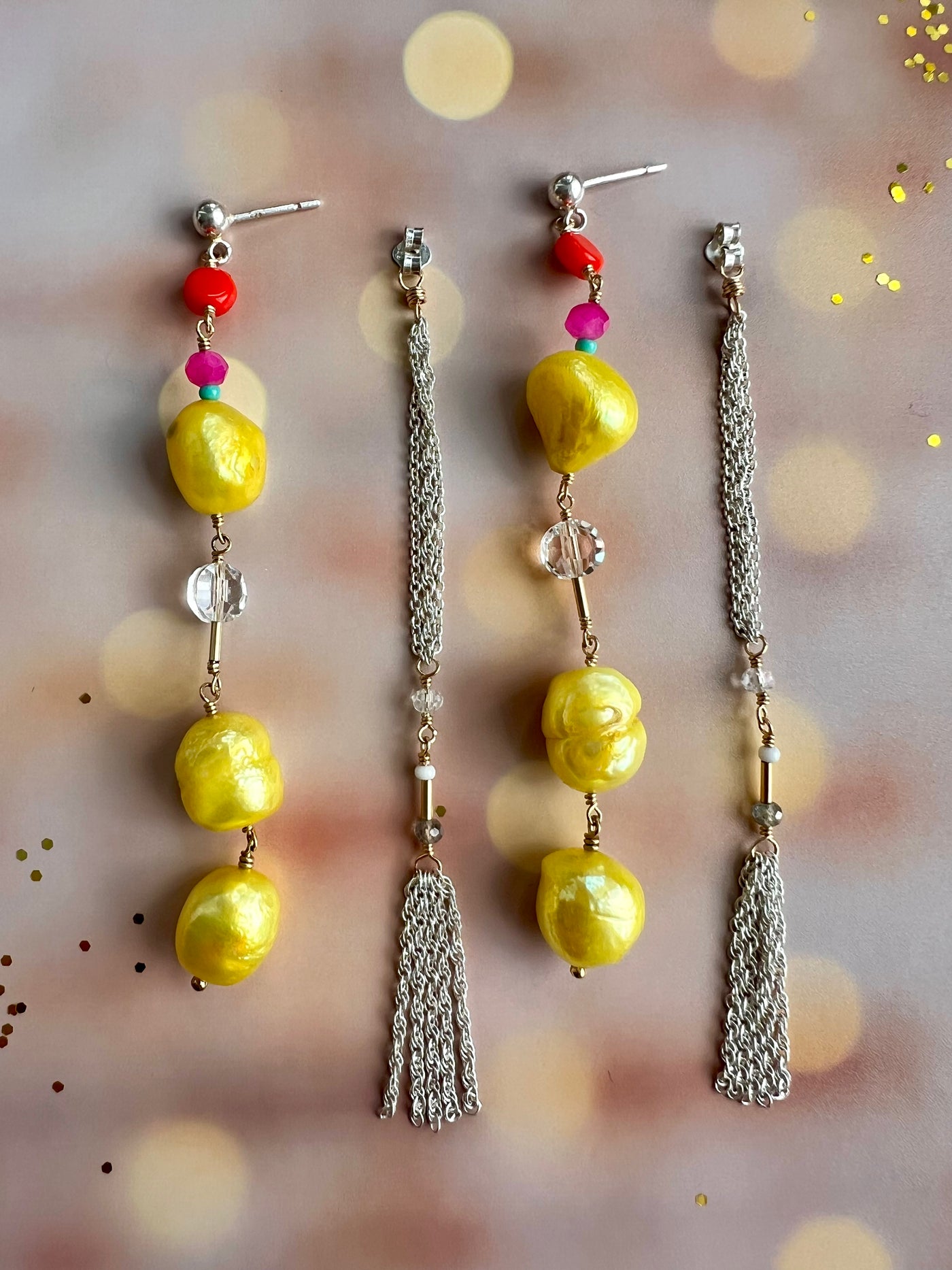 Lemon Drop Tassel Ear Jackets