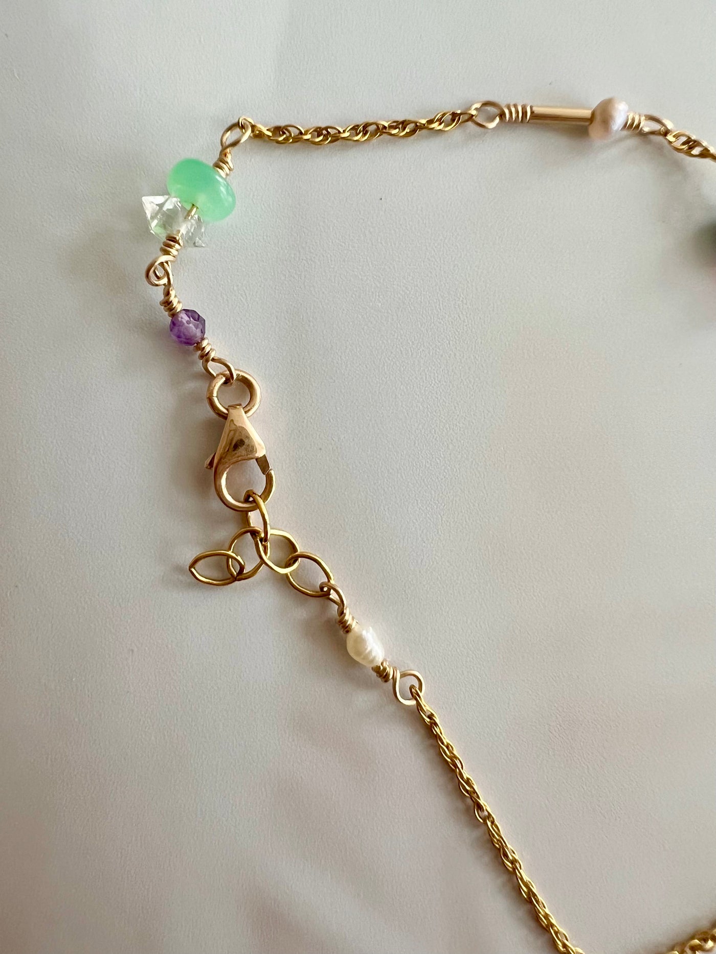 Moon Glow Chain Bracelet