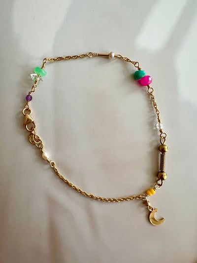 Moon Glow Chain Bracelet