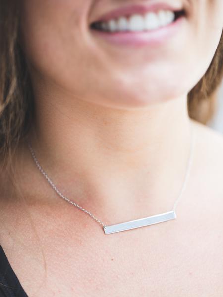 Large Layering Bar Necklace